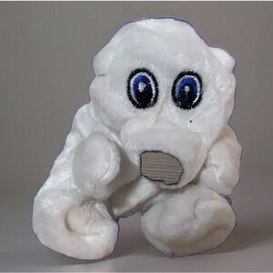 Dunka Doos Polar Bear 4" Sitting 2009 Jakks Pacific Plush Stuffed Animal